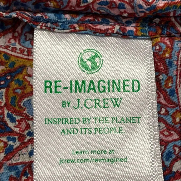 J. CREW NWOT Pajama Tank Top‎ in Liberty Fabric *Top Only* - Picture 7 of 9